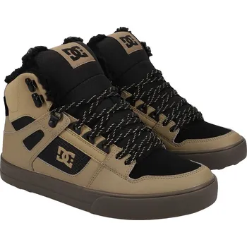 Pánská zimní obuv DC Pure High-Top WC WNT Tan/Black