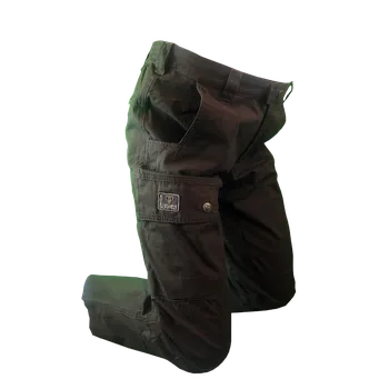 Dámské oblečení KOS fashion kalhoty hnědé ZALA NADRÁG Velikost: 64