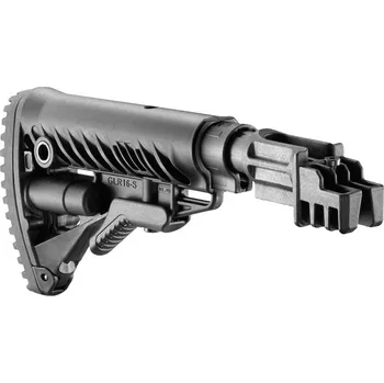 FAB Defense SBT-K47 FK - Pevná teleskopická pažba pro AK-47 s absorberem polymerová - černá