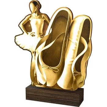 Volný čas Poháry Bauer Dřevěná plaketa WF239 | Balet