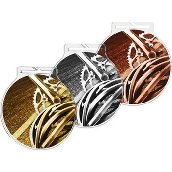 Poháry Bauer Akrylátová medaile MDAR60M52 | Cyklistika