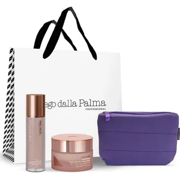 Kosmetická sada Diego dalla Palma Icon Time I. Kolagen zpěvňující booster a platinový obnovující krém