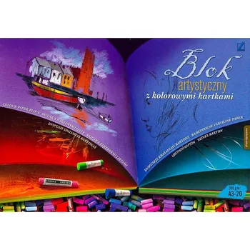 Kreska Skicák A3/20l 300g kolor mix Kreska ,balení 5 ks 298248