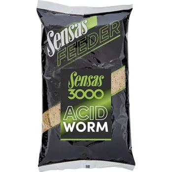 Návnadová surovina Sensas Krmítková Směs 3000 Feeder Acid Worm 1 kg