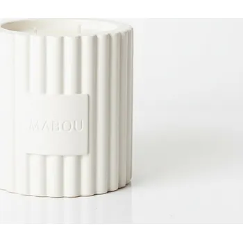 Svíčka Mabou MABOU - FIRE OF ALEMEE - svíčka 500g - Ivory - bílá - golden tusk
