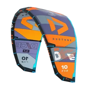 Drak pro kitesurfing kite DUOTONE Dice SLS 12 PO TESTU Blue/dark-grey one size One Size