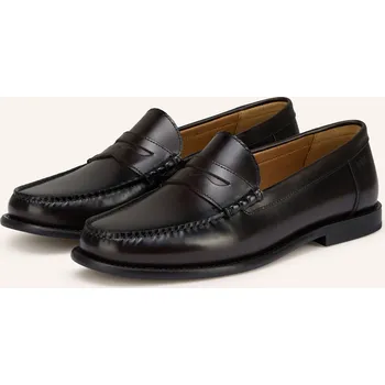 Pánské mokasíny Boss Pánské Penny Mokasíny Tevan, tmavě hnědá, 45