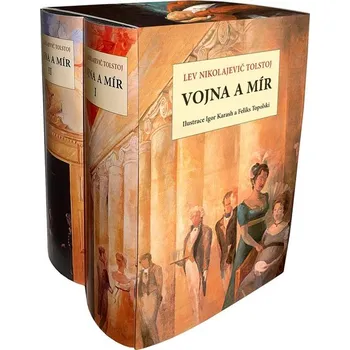 Vojna a mír: Box 1-2 - Lev Nikolajevič Tolstoj (2025, pevná)
