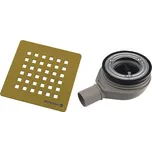 Polysan Polysan, FLEXIA vaničkový sifon, otvor vaničky 90mm, DN40, zlato mat, 17752 211502666