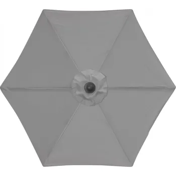 Stínicí technika Naklápěcí slunečník s klikou Basic Lift NEO 180 cm, světle šedá DP407444827