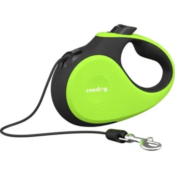 Vodítko pro psa Reedog Senza Premium samonavíjecí vodítko M 20kg / 5m lanko / zelené