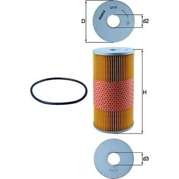 Olejový filtr Olejový filtr KNECHT OX 55D