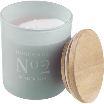 Svíčka Butlers HOME & SOUL Vonná svíčka se sójovým voskem No. 2 Summer Rain