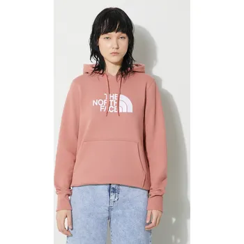 Pánská mikina Bavlněná mikina The North Face W Drew Peak Pullover Hoodie NF0A55ECNXQ1 růžová 39X, vel. S