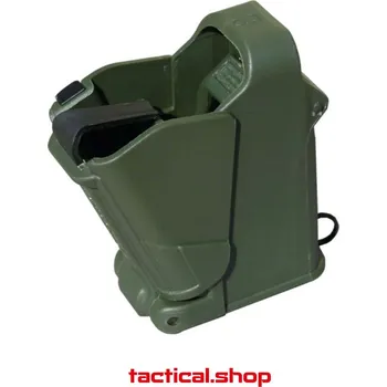 Příslušenství pro sportovní střelbu Maglula UP60DG Rychlonabíječ / vybíječ pro pistolové zásobníky, 9mm - .45 ACP - Dark Green