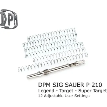 Příslušenství pro sportovní střelbu DPM Systems MS-SI/8 - Vratná pružina DPM pro Sig Sauer SIG P210 Legend - Target-Super Target - 12 Adjustable Settings