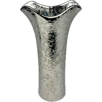 Váza Váza keramická 9x5 cm stříbrná