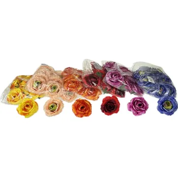 umělá květina Kamélie Japonská hlava pr.9 cm mix barev Barva: Lososová