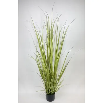umělá květina Umělá tráva LUX 152 cm v plastovém květináči