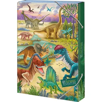 desky na sešit ARGUS Školní box na sešity A5 Dinosauři 12410388