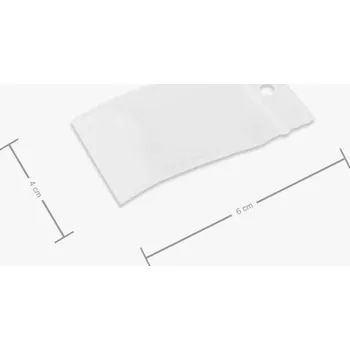 Korálek Zipové sáčky na korálky 4x6cm č.1