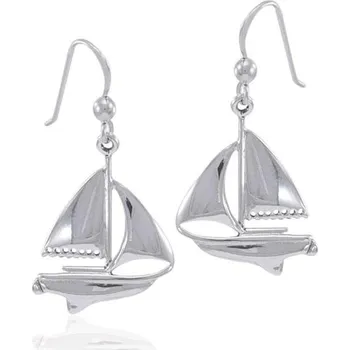 Náušnice stříbrné náušnice Plachetnice