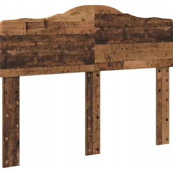 Čelo postele s čelo Staré dřevo 120 cm Kompozitní dřevo
