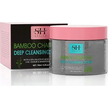 Pleťový peeling Sevich Hloubkově čisticí peeling s bambusovým uhlím 150 Ml - Peeling na pokožku hlavy