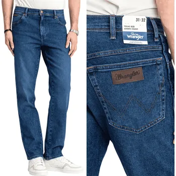 Pánské džíny Pánské džíny rovného střihu Wrangler TEXAS 32/32