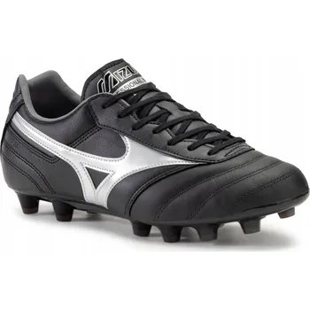 Kopačky MIZUNO MORELIA II PRO FG (40,5) Pánské kožené kopačky Černé