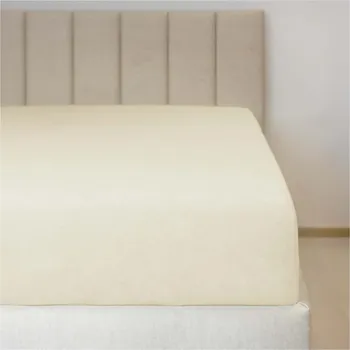 Prostěradlo Jiří Polášek Napínací froté prostěradlo slonová kost č. 56 Velikost: 160x200 na výšku 23-26 cm