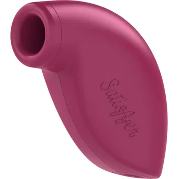Vibrátor Satisfyer One Night Stand - vzduchová stimulace klitorisu (červená)