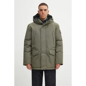 Bunda Napapijri A-Cornier 1 zelená barva, zimní, NP0A892JG0A1, XL, 87X