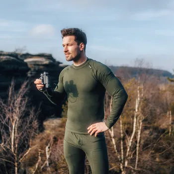 Rybářské oblečení TERMOVEL HŘEJIVÉ TRIČKO S - 2XL VELIKOST: M