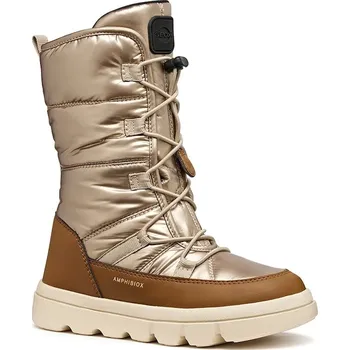 Dívčí sněhule Zimní boty Geox WILLABOOM J56HWA.0LVBC.28.35 zlatá 10Y, EUR 29