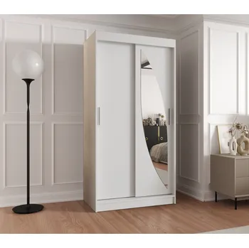Šatní skříň Šatní skříň Abi Milo Rozměry: 120 cm, Barva korpusu + barva dveří: Bílá + Bílá