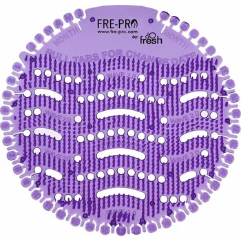 WC čistič Fre Pro Wave Levandule vonné sítko do pisoáru fialové 19 x 20,3 x 1,9 cm 52 g