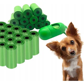 sáček na exkrement Sáčky na psí exkrementy Sáčky na Hovínka + POUZDRO 360 kusů