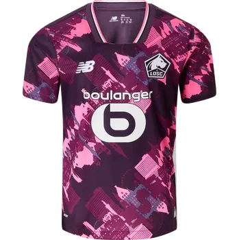 Dres New Balance LOSC Lille 4th 2025/26 Kids jt230457-fou Velikost XS