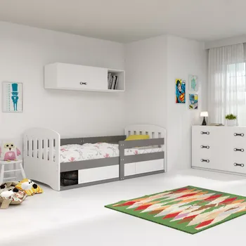 Dětská postel SMB Dětská postel CLEO, 80x160 cm Dekor: Bílá