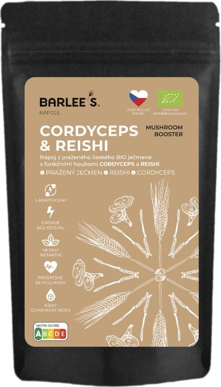 BARLEE´S REISHI a CORDYCEPS BIO Mushroom Booster - 1000g