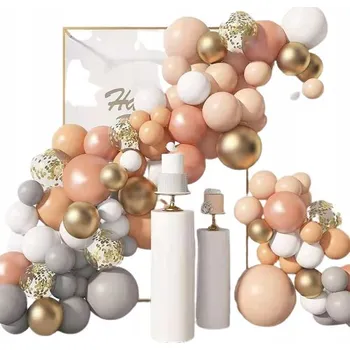 Balónek 125 kusů Sada balónků pro girlandu k dekoraci Ins