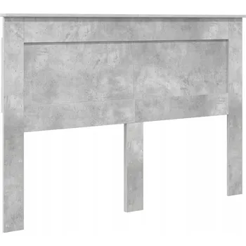 Čelo postele s čelo Betonově šedá 150 cm kompozitní dřevo