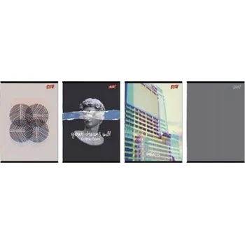 Sešit A4 s mřížkou Unipap, 96 listů