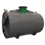 Nádrž na dešťovou vodu KOLOMÄKI Profi, černá, 8 m3 KL10102-35