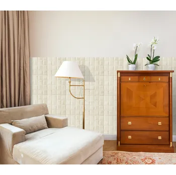 Samolepící dekorace HCS SAMOLEPICÍ 3D DEKORACE VELVET Barva: béžová