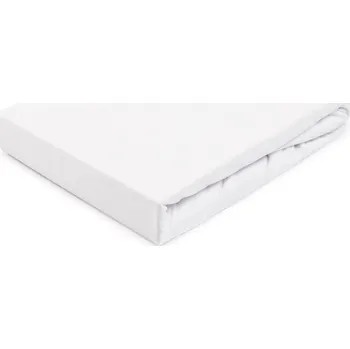 Prostěradlo Prostěradlo s gumou 160x200 jersey 100% BAVLNA bílé