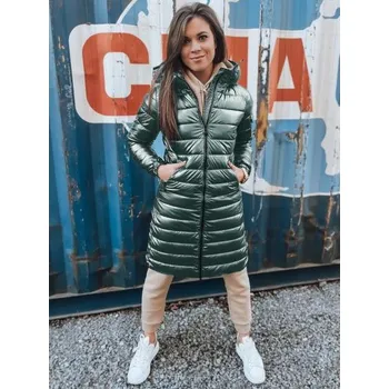 Dámská prošívaná zimní bunda LESSI zelená
