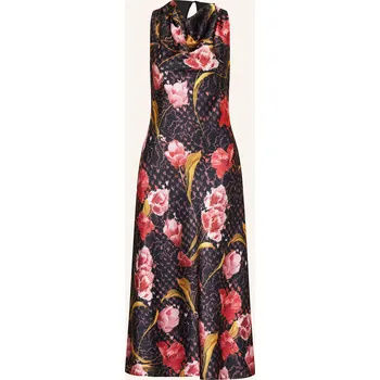 Dámské šaty Ted Baker Dámské Saténové Šaty Twilli, černá / červená /...