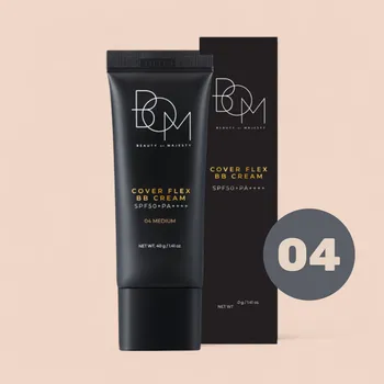 B.O.M. B.O.M - Cover Flex BB Cream SPF50+PA++++ 04 MEDIUM - Krycí BB krém SPF 50+ PA++++ - 40 g